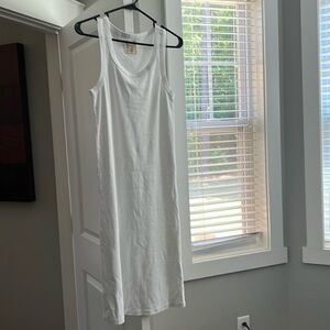 For days white tank dress